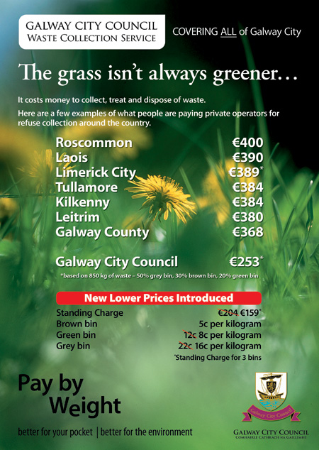 Galway City Council Advertisement Design